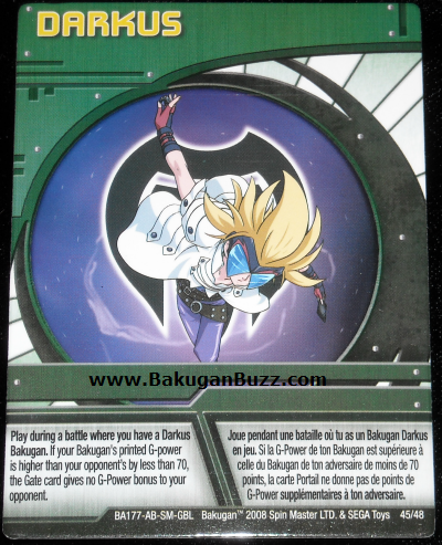 Foil Bakugan Card #37/48c: Triangle of Power ( BA280-AB-SM