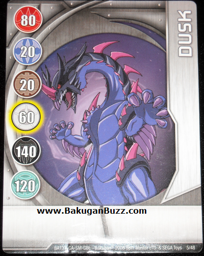 Bakugan Battle Brawlers DARKUS FOIL Ability Card 45/48 BA177 2008